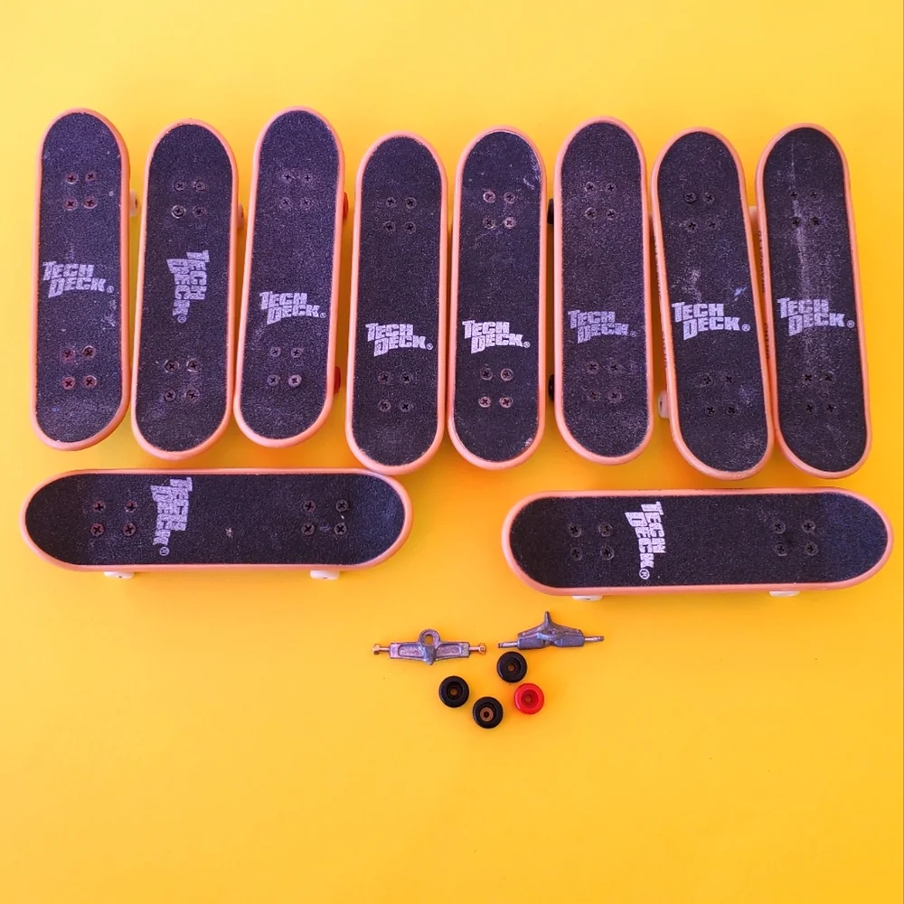 Tech Deck 90s Vintage Skateboard Lot Blind World Flip
